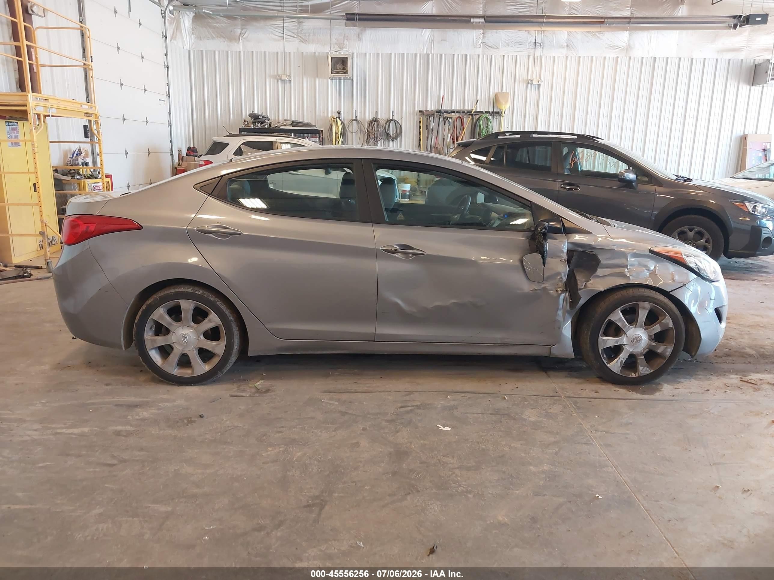 2011 Hyundai Elantra Limited (ulsan Plant) Gray vin: KMHDH4AE1BU099947