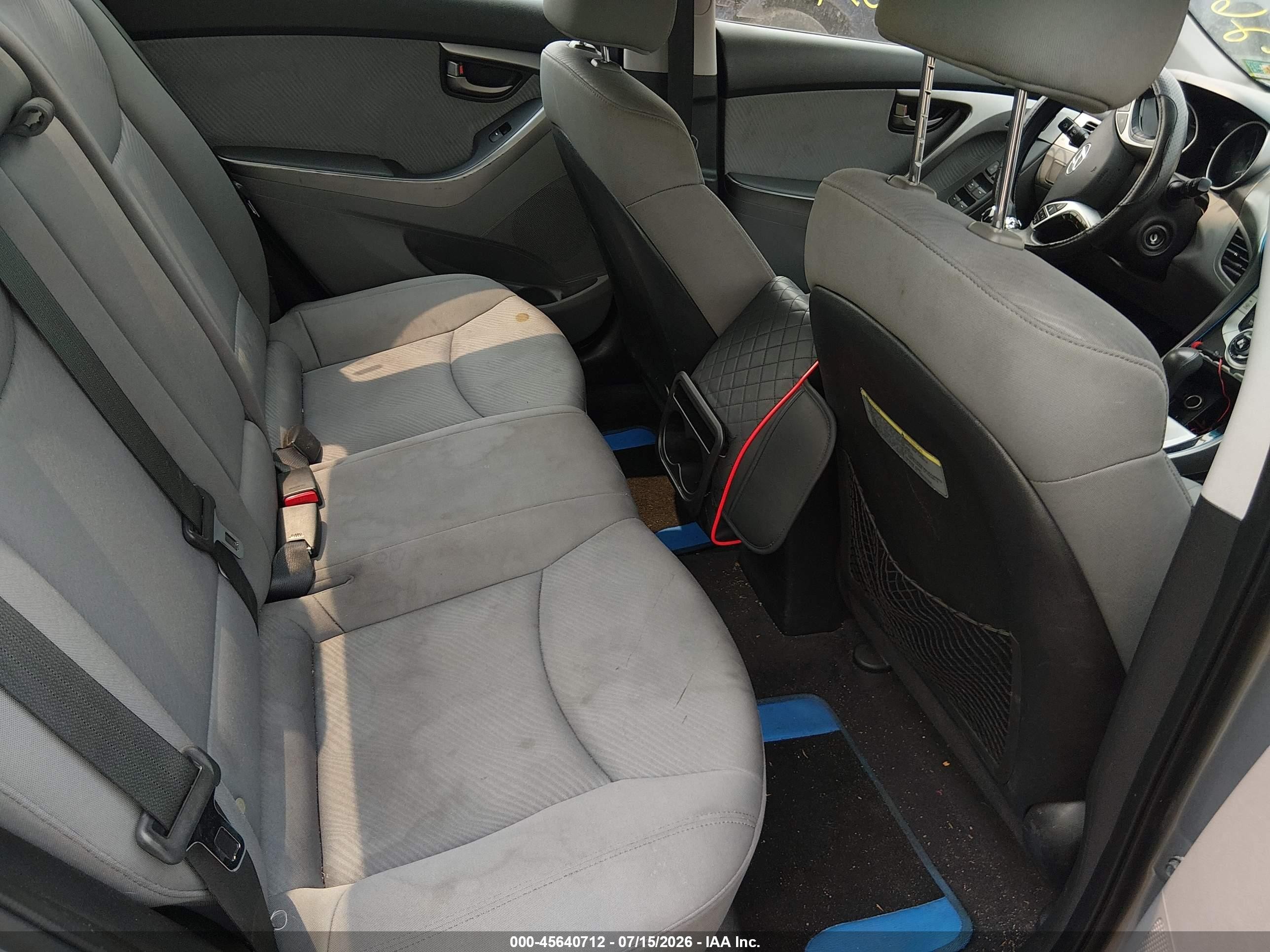 2011 Hyundai Elantra Gls (ulsan Plant) Gray vin: KMHDH4AE1BU102832