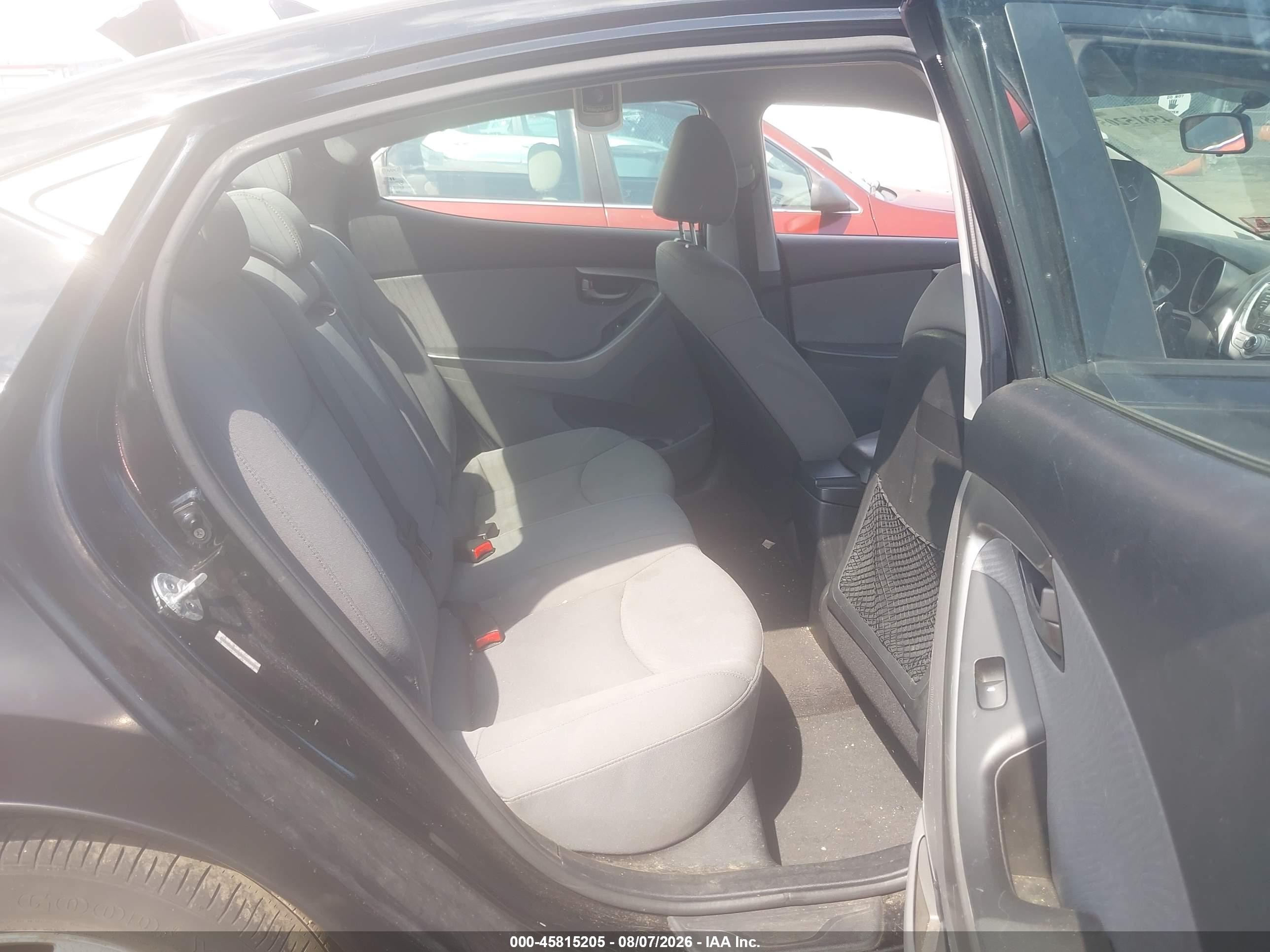 2011 Hyundai Elantra Gls (ulsan Plant) Black vin: KMHDH4AE1BU108825