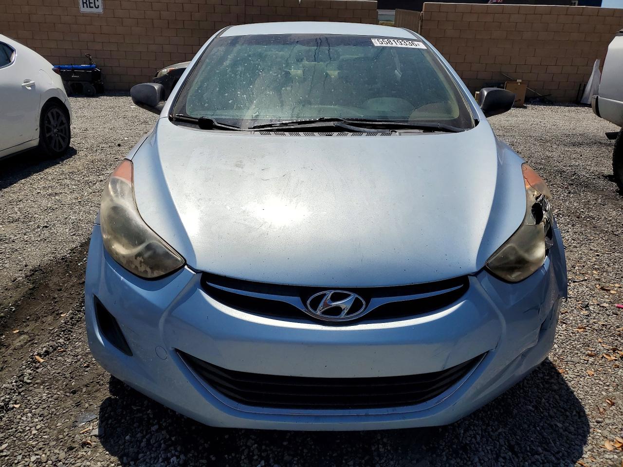 2011 Hyundai Elantra Gls Blue vin: KMHDH4AE1BU109540