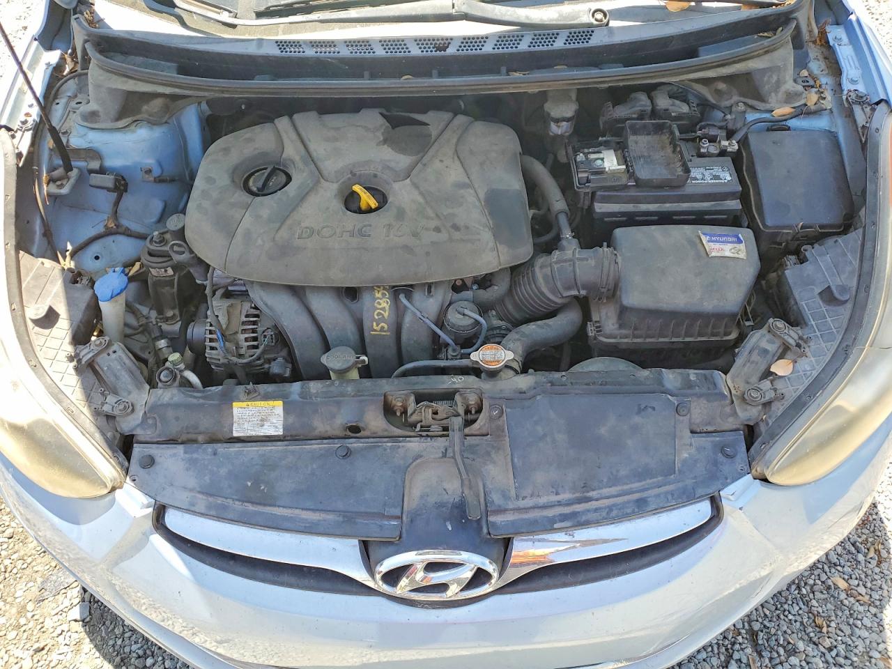 2011 Hyundai Elantra Gls Blue vin: KMHDH4AE1BU109540