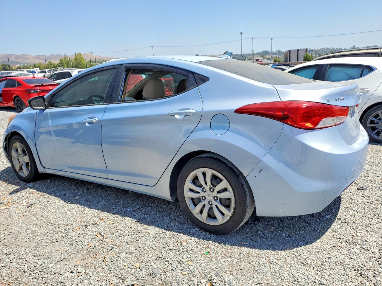 2011 Hyundai Elantra Gls Blue vin: KMHDH4AE1BU109540