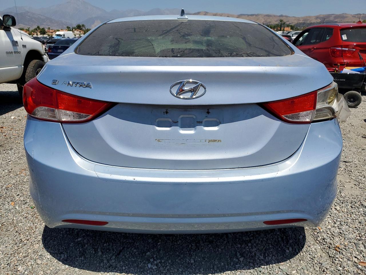 2011 Hyundai Elantra Gls Blue vin: KMHDH4AE1BU109540