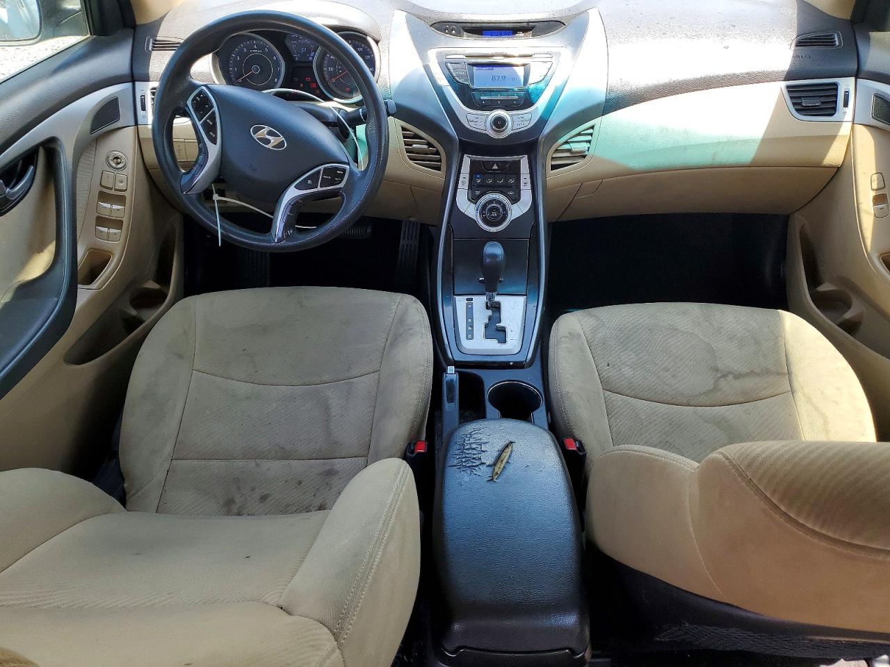 2011 Hyundai Elantra Gls Blue vin: KMHDH4AE1BU109540