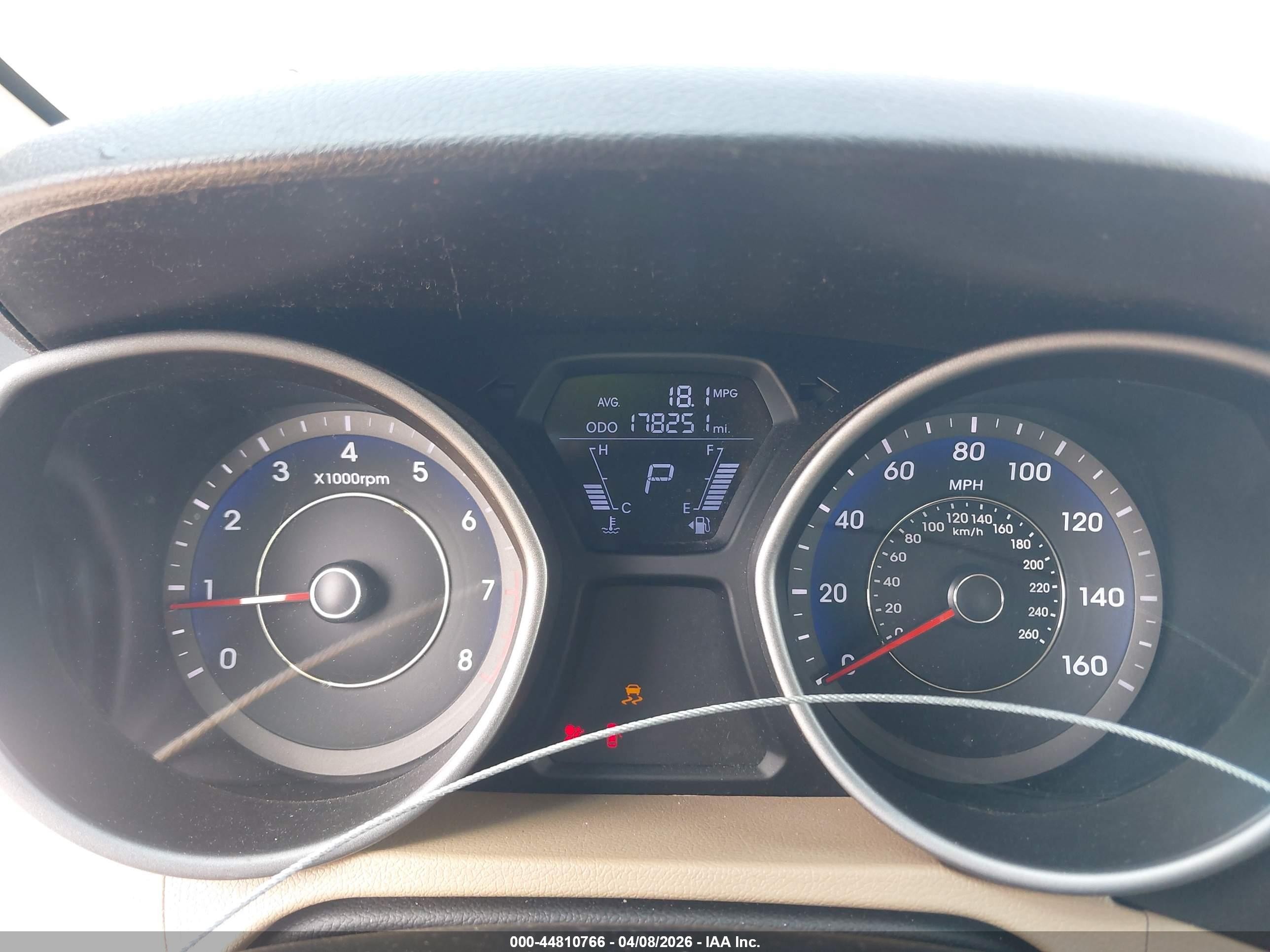 2011 Hyundai Elantra Gls (ulsan Plant) Red vin: KMHDH4AE1BU117461