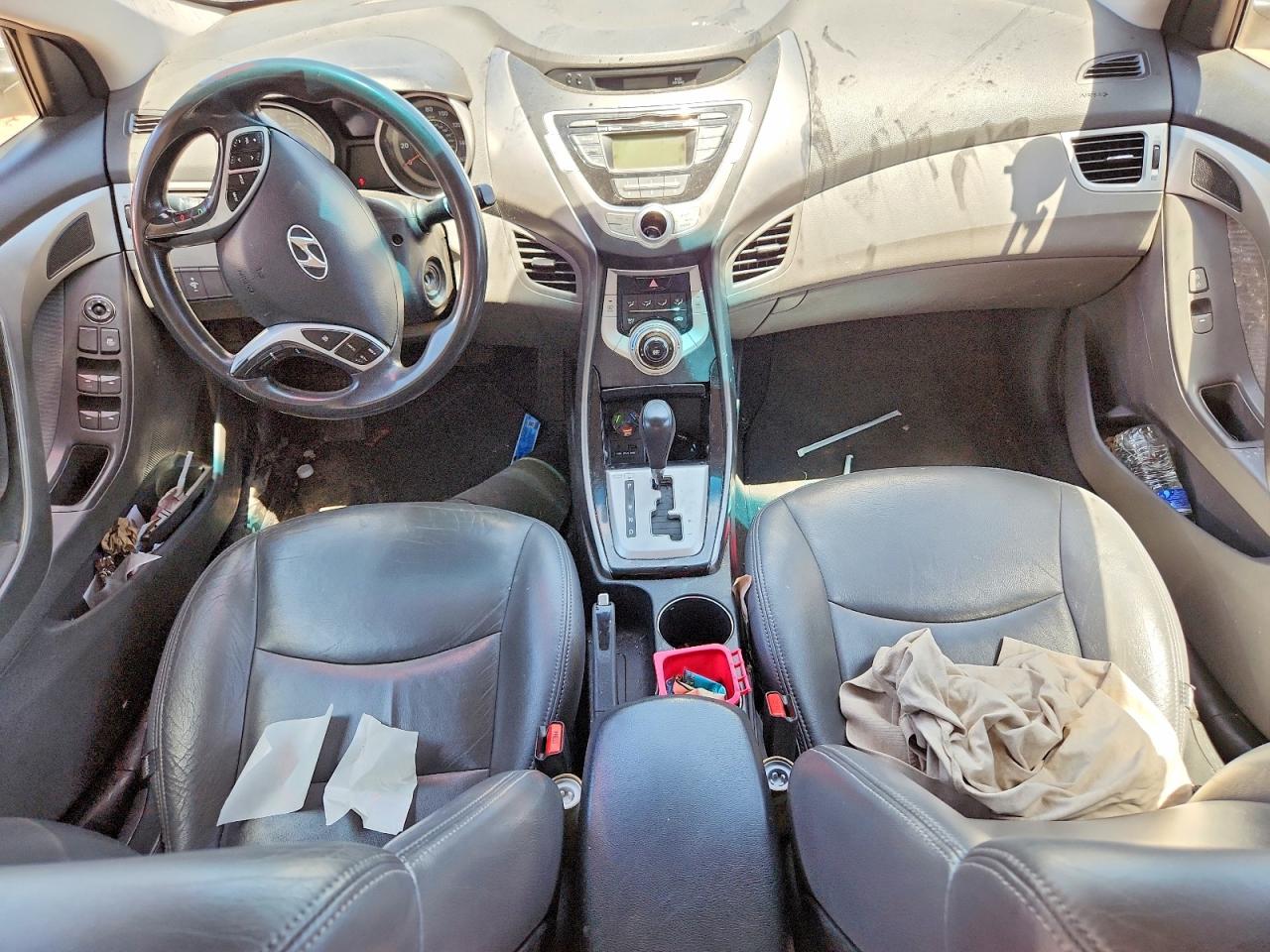 2011 Hyundai Elantra Gls Silver vin: KMHDH4AE1BU130842