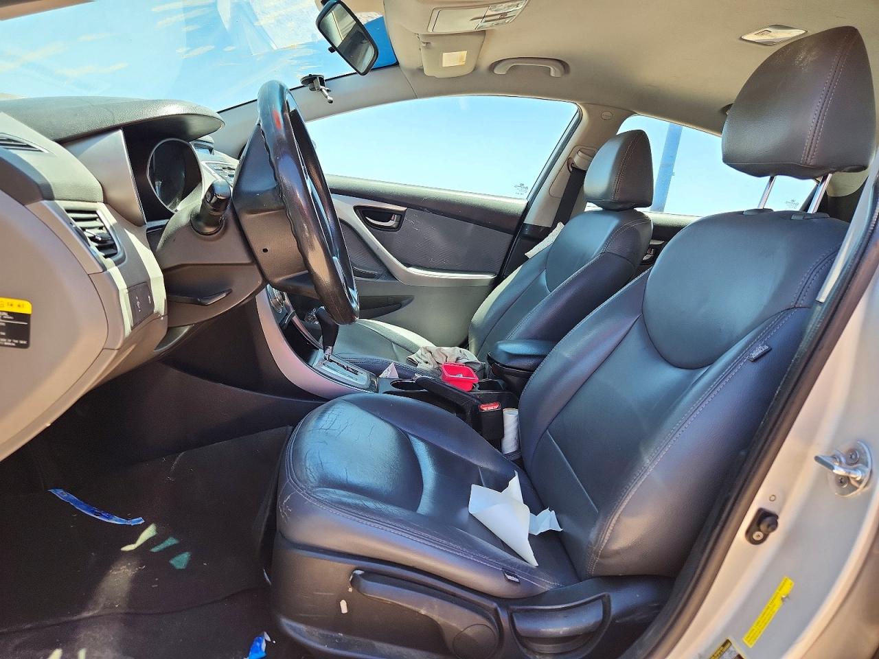 2011 Hyundai Elantra Gls Silver vin: KMHDH4AE1BU130842
