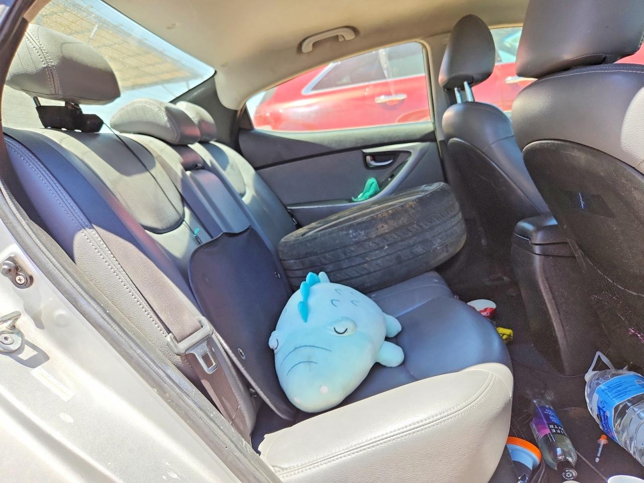 2011 Hyundai Elantra Gls Silver vin: KMHDH4AE1BU130842