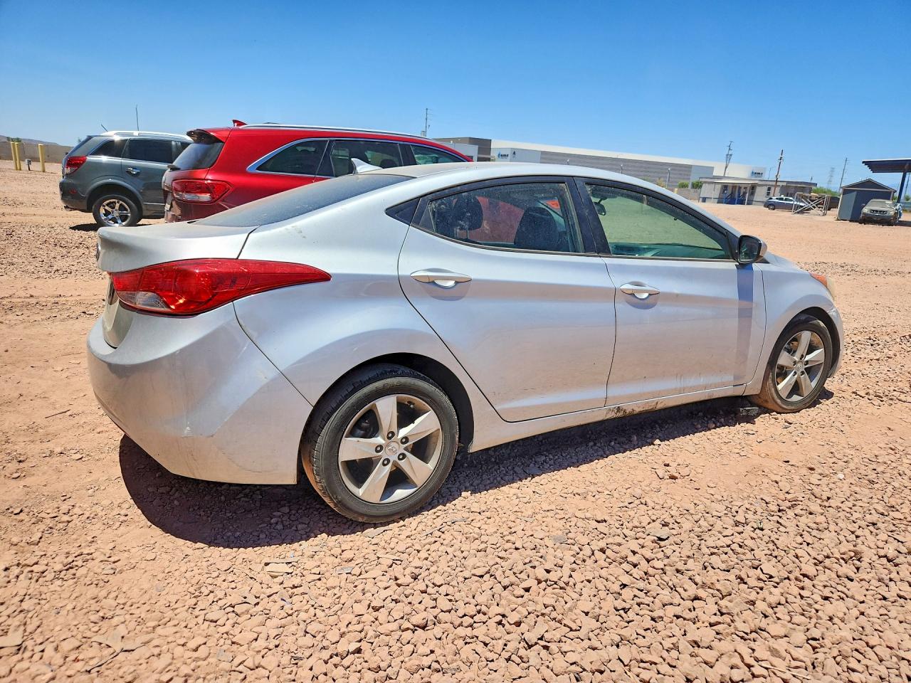 2011 Hyundai Elantra Gls Silver vin: KMHDH4AE1BU130842