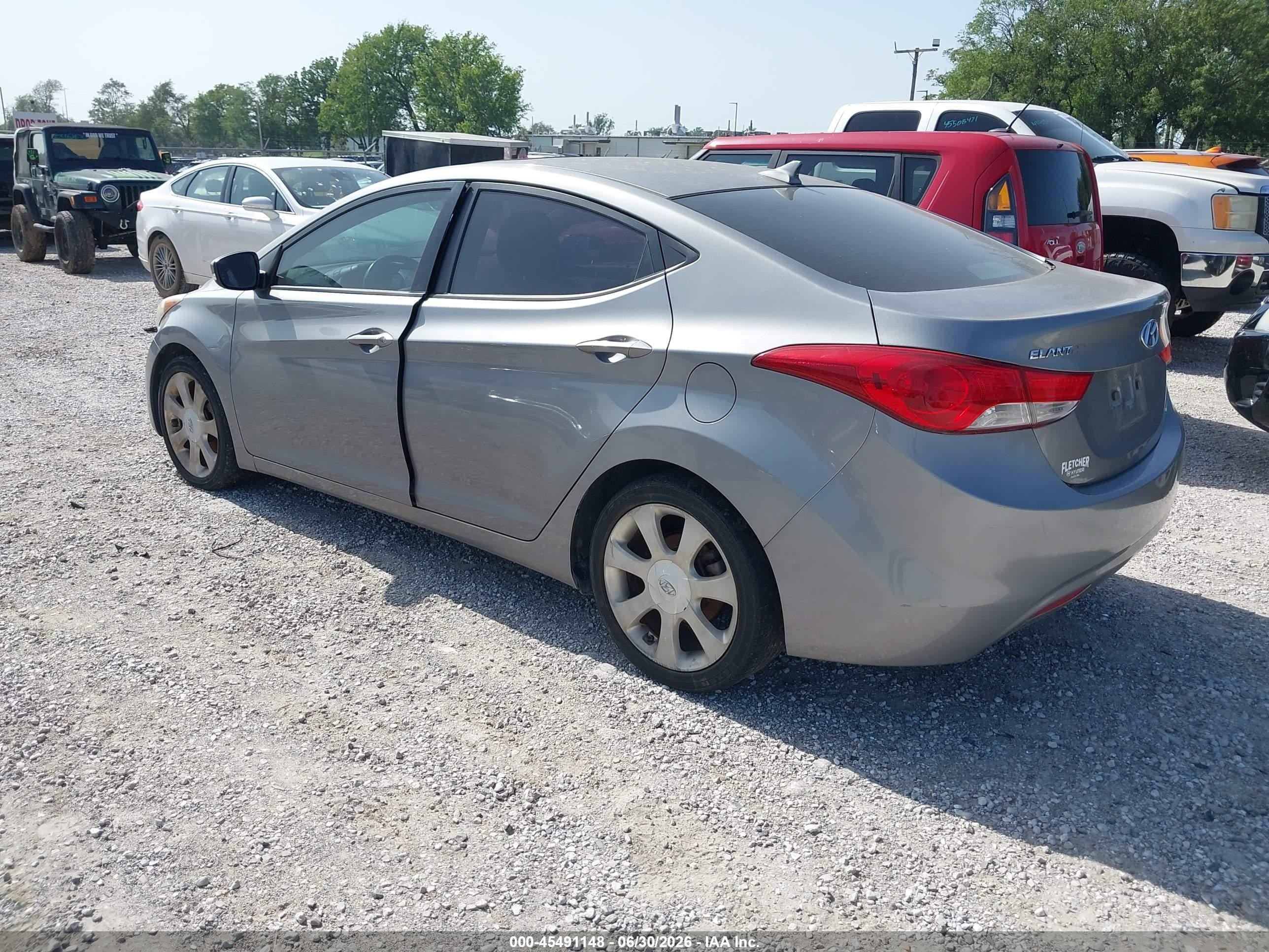 2011 Hyundai Elantra Limited (ulsan Plant) Silver vin: KMHDH4AE1BU131683