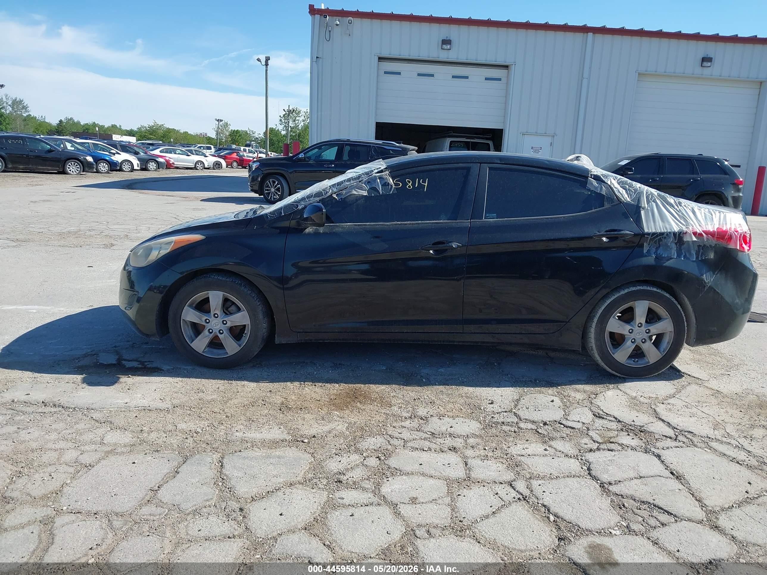 2011 Hyundai Elantra Gls (ulsan Plant) Black vin: KMHDH4AE1BU140335