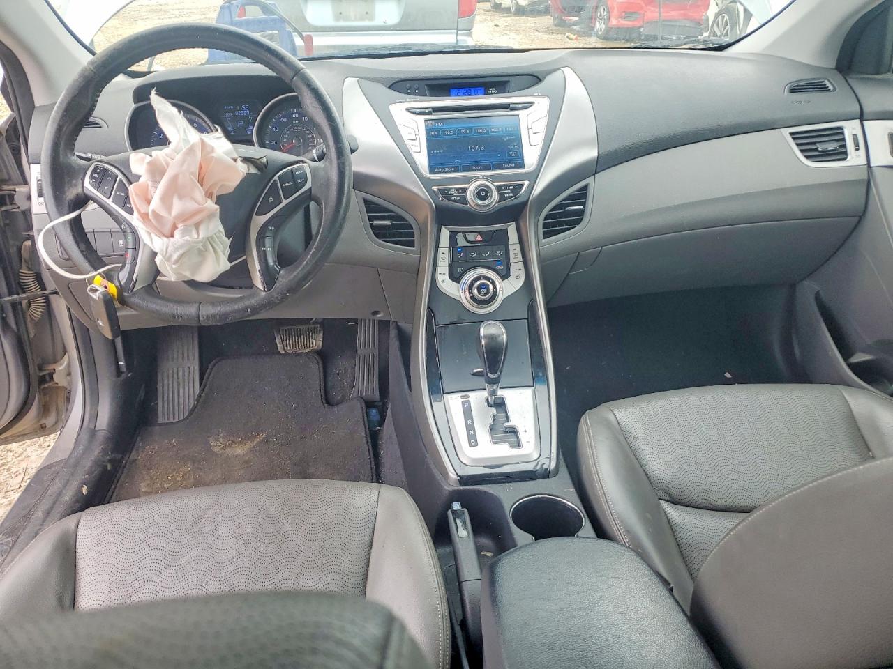2011 Hyundai Elantra Limited Silver vin: KMHDH4AE1BU146099