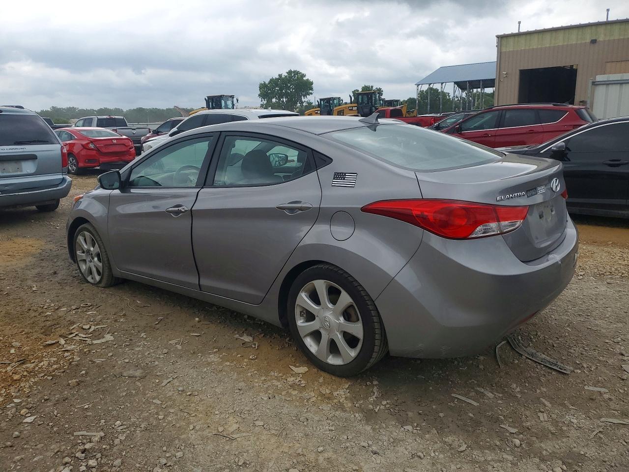 2011 Hyundai Elantra Limited Silver vin: KMHDH4AE1BU146099