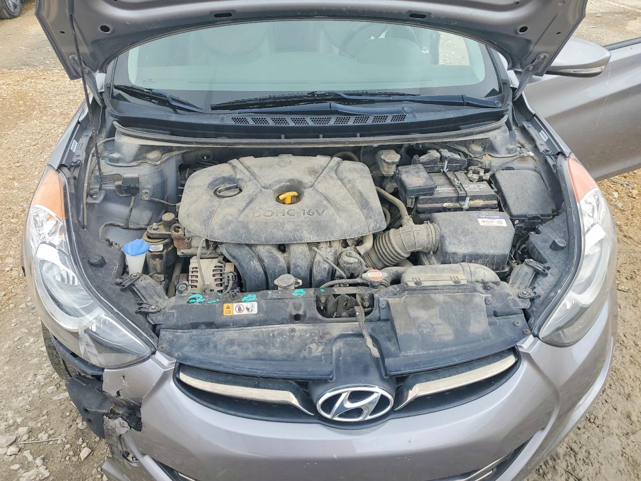 2011 Hyundai Elantra Limited Silver vin: KMHDH4AE1BU146099