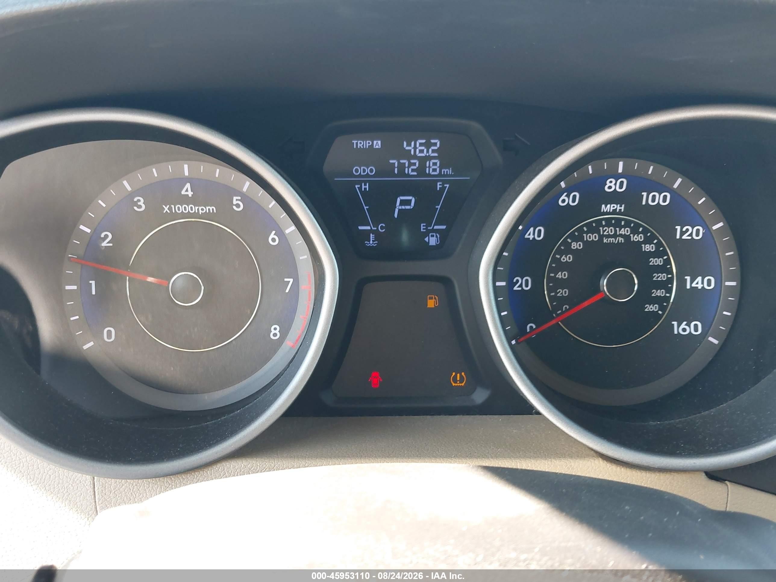 2011 Hyundai Elantra Gls (ulsan Plant) Light Blue vin: KMHDH4AE1BU156311