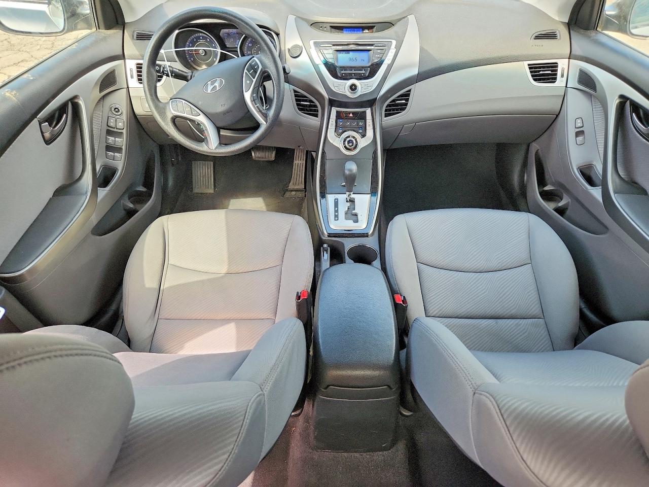 2012 Hyundai Elantra Gls Gray vin: KMHDH4AE1CU200387