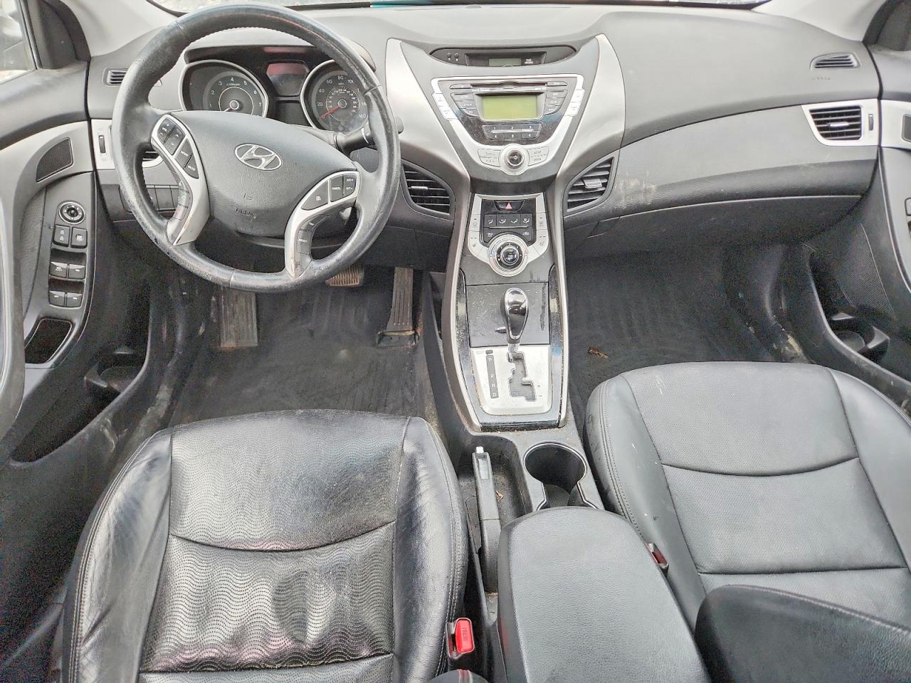 2012 Hyundai Elantra Limited Серый vin: KMHDH4AE1CU265773