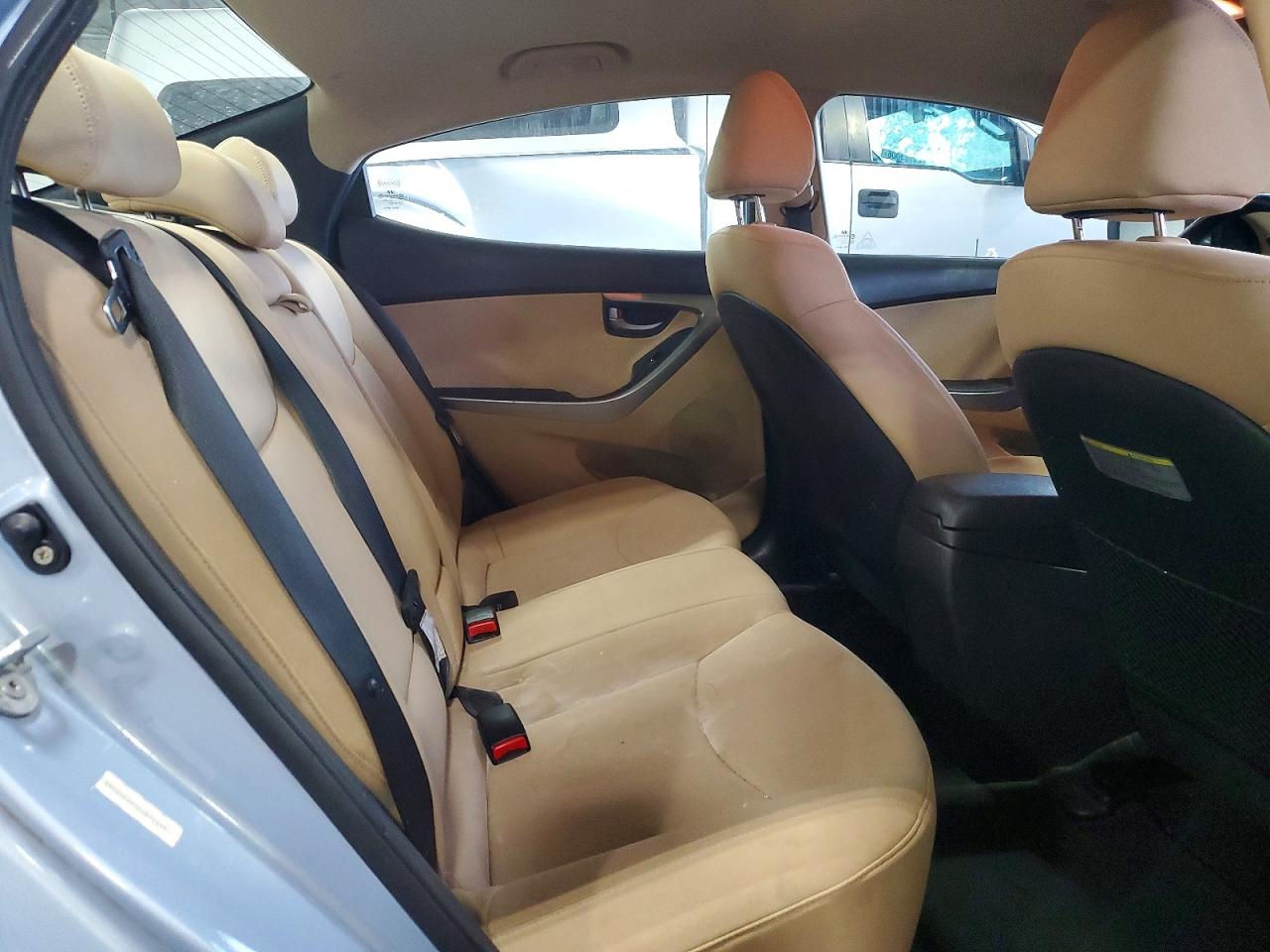 2012 Hyundai Elantra Gls Blue vin: KMHDH4AE1CU274635