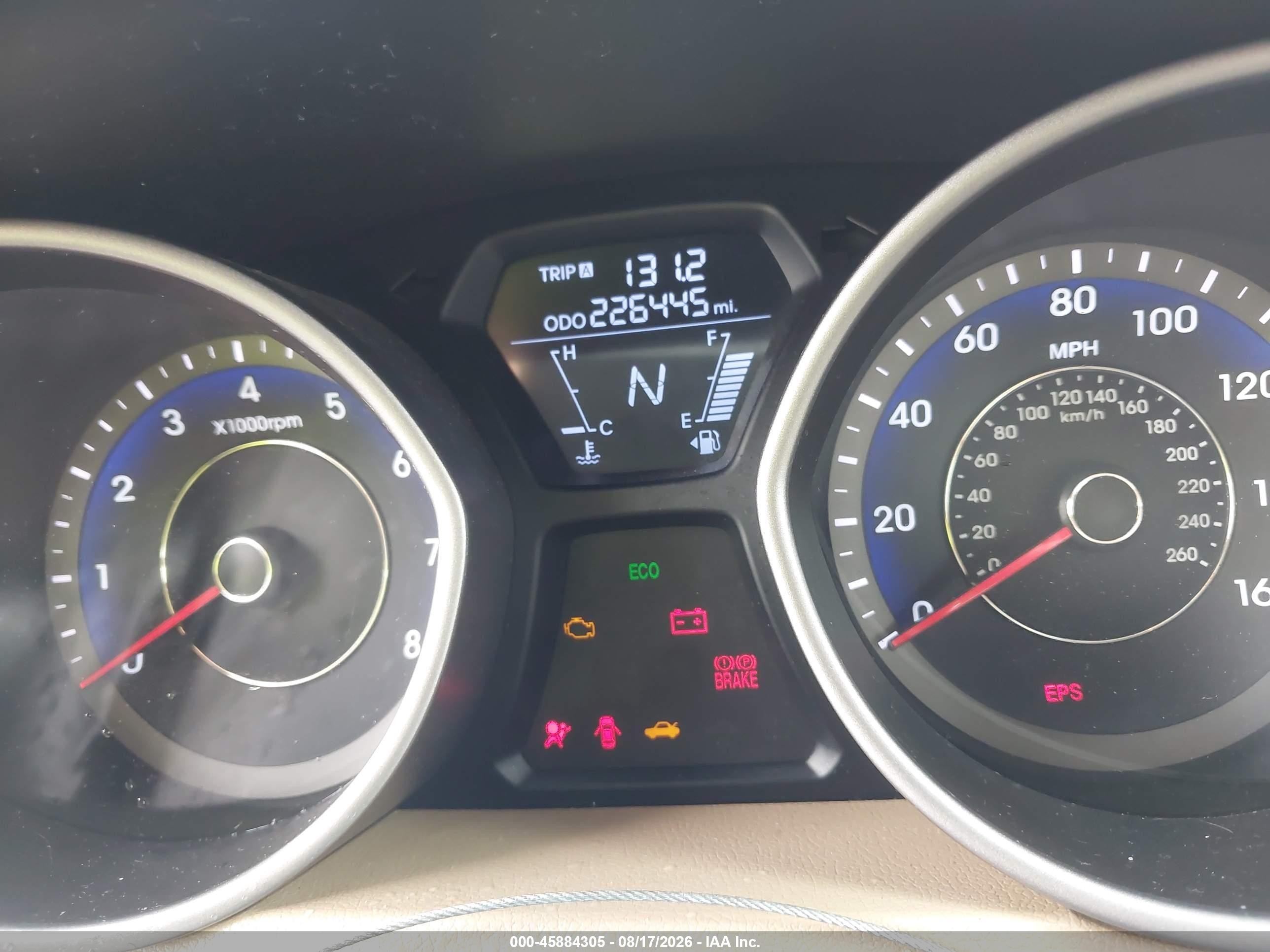 2012 Hyundai Elantra Gls (ulsan Plant) Red vin: KMHDH4AE1CU313496