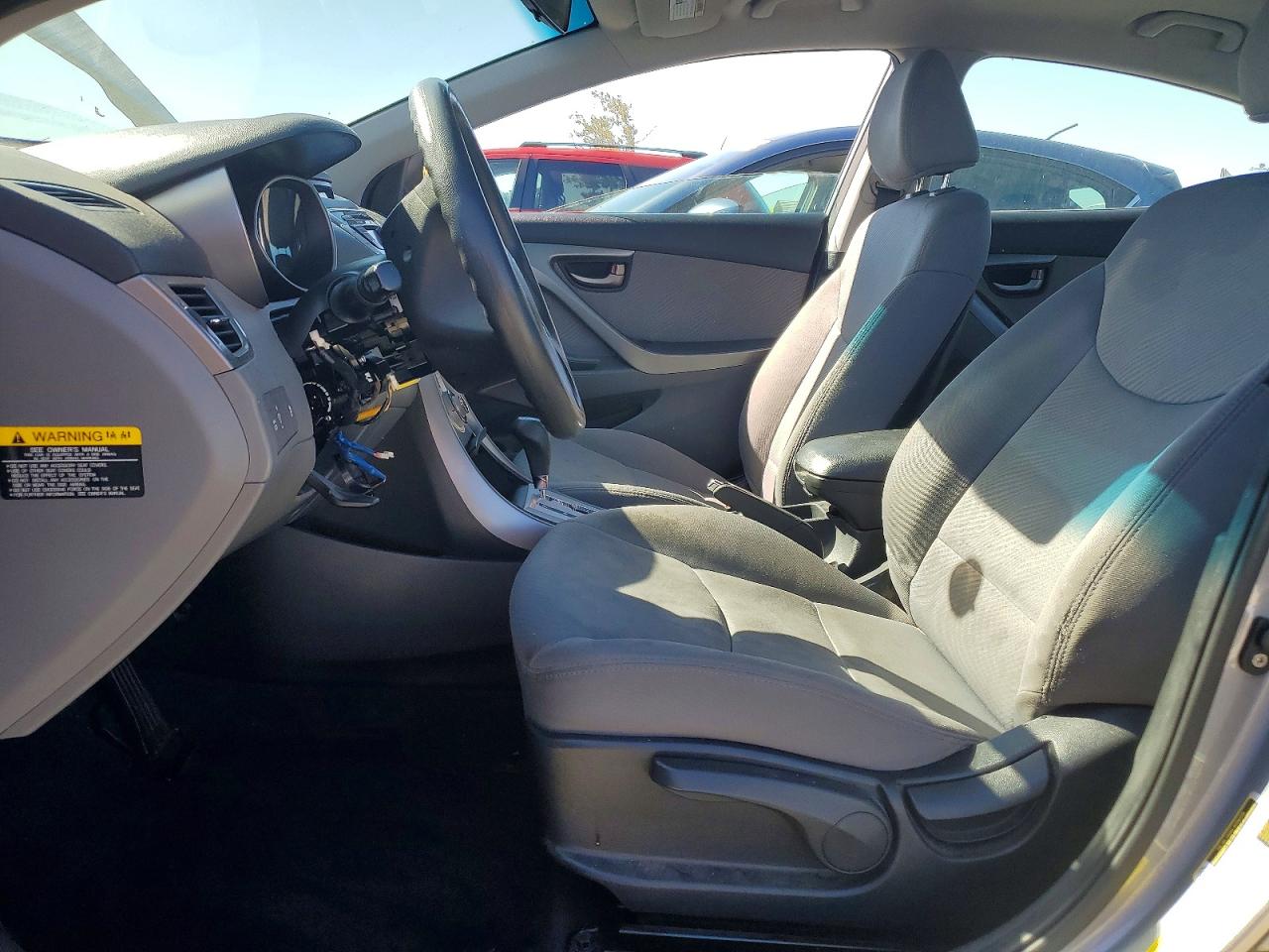 2012 Hyundai Elantra Gls Silver vin: KMHDH4AE1CU363427