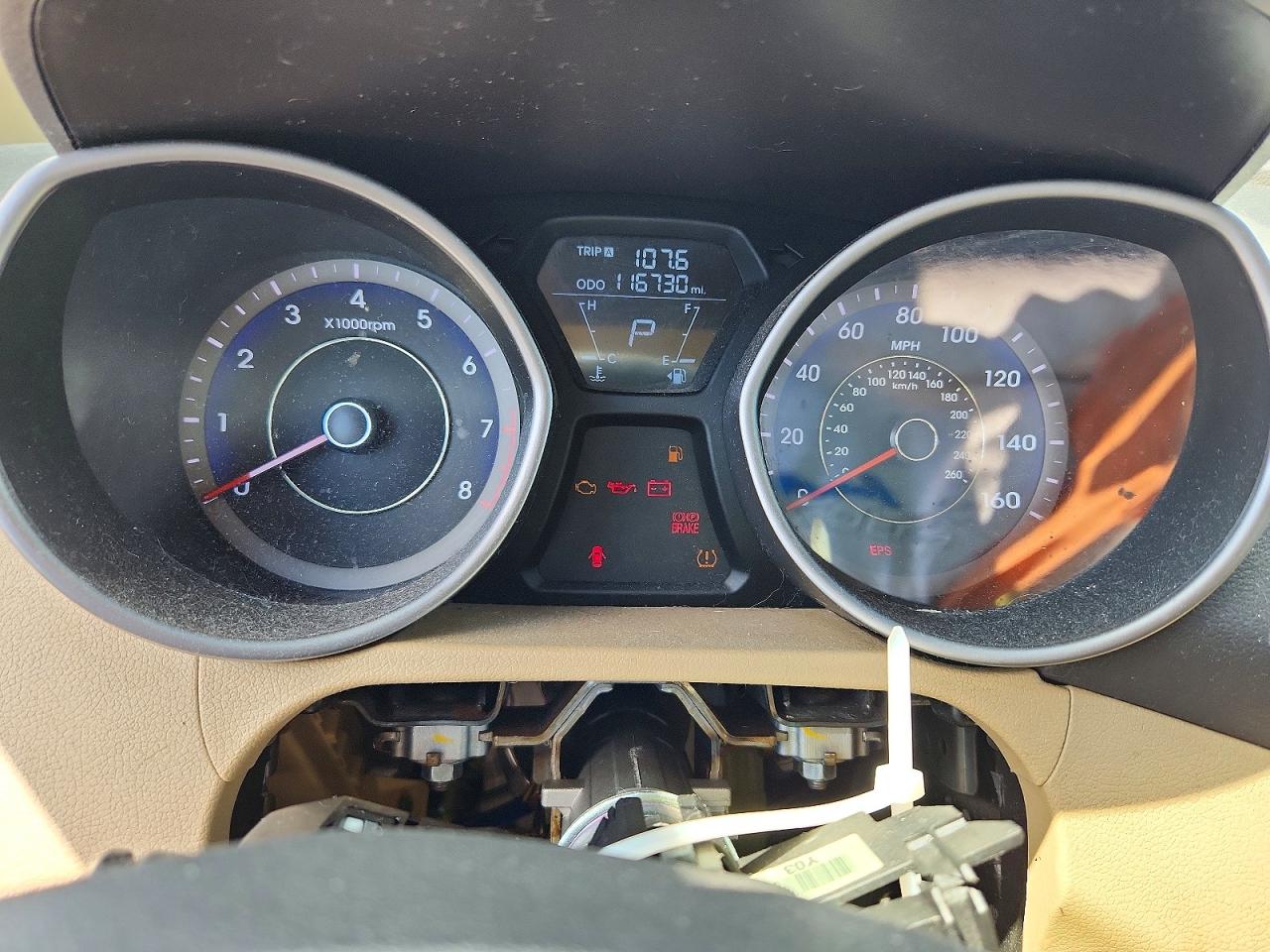 2012 Hyundai Elantra Gls Blue vin: KMHDH4AE1CU383709