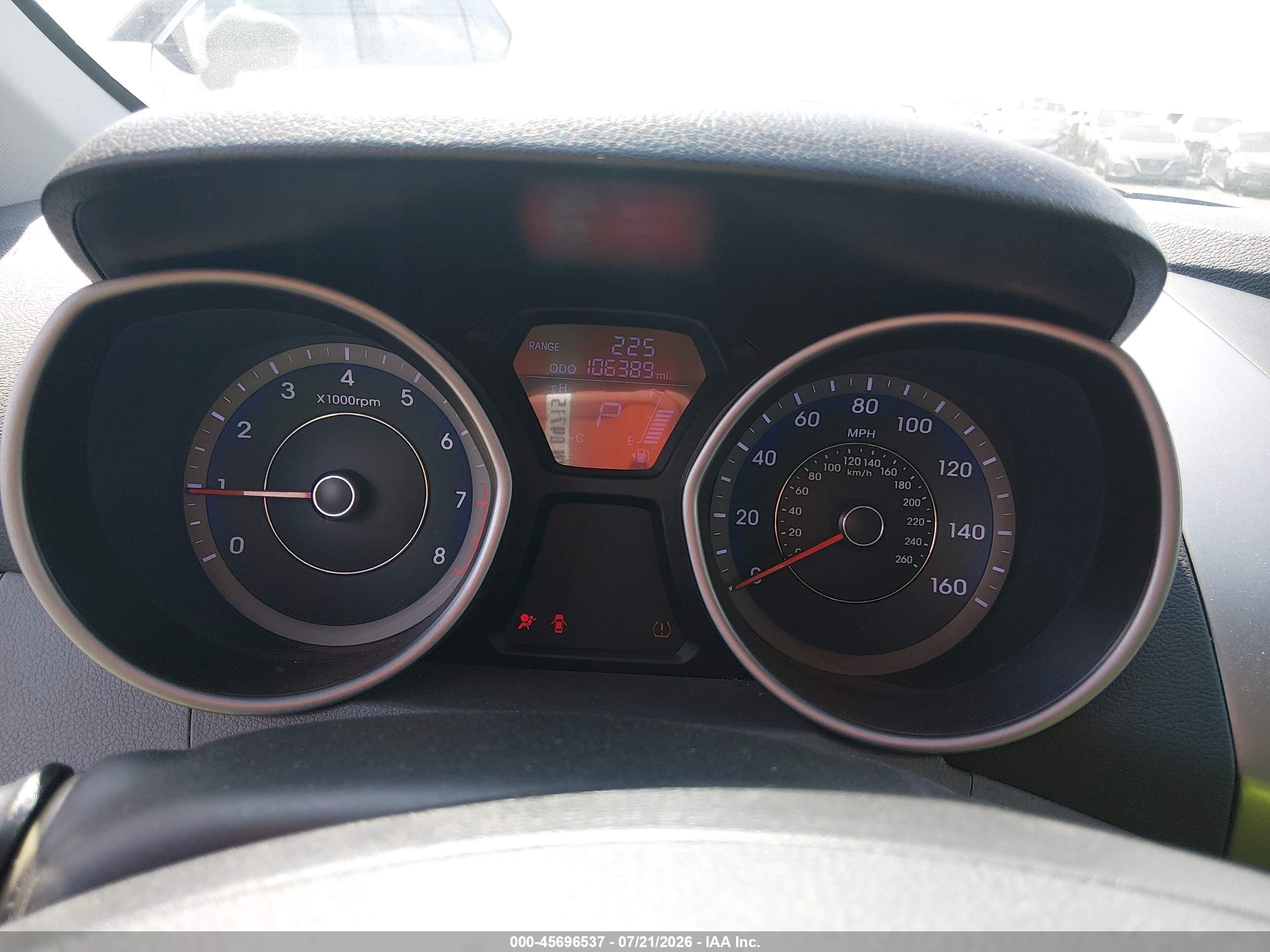 2012 Hyundai Elantra Gls (ulsan Plant) Silver vin: KMHDH4AE1CU430429