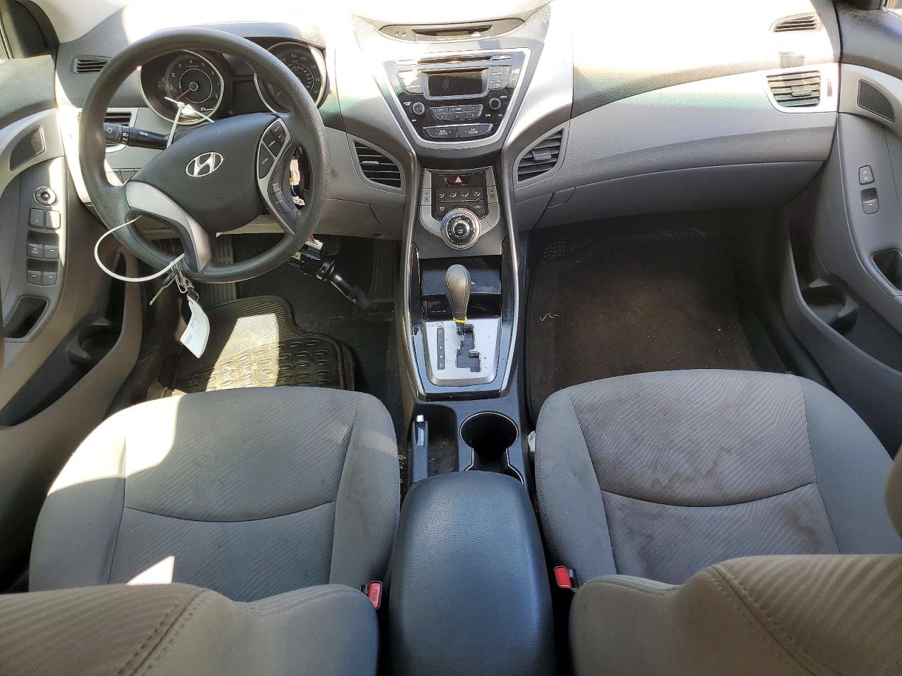 2013 Hyundai Elantra Gls Black vin: KMHDH4AE1DU020893