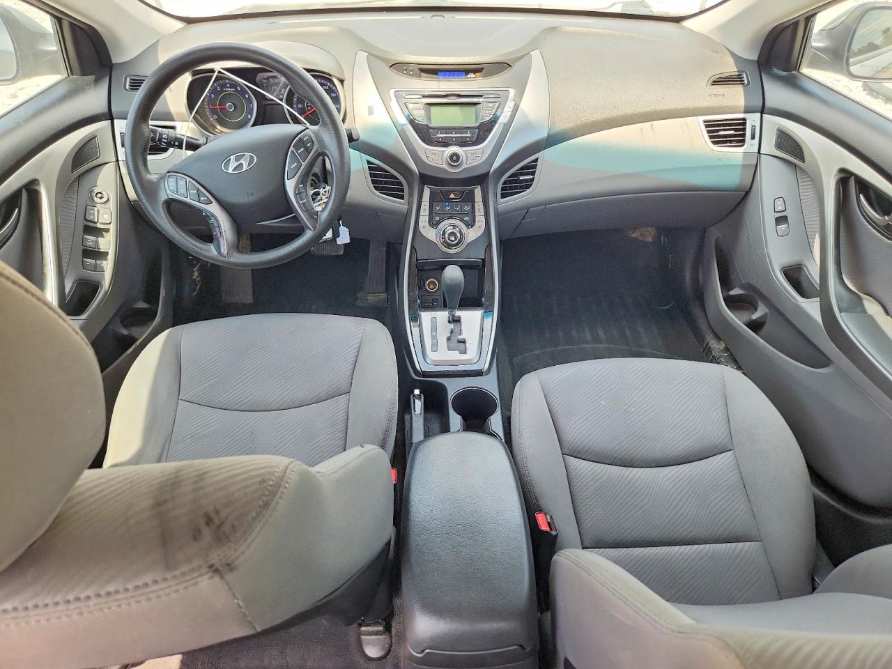 2013 Hyundai Elantra Gls Серебряный vin: KMHDH4AE1DU486873