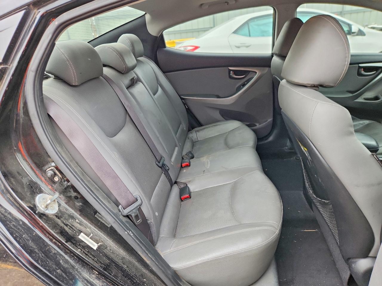 2013 Hyundai Elantra Limited Black vin: KMHDH4AE1DU504899