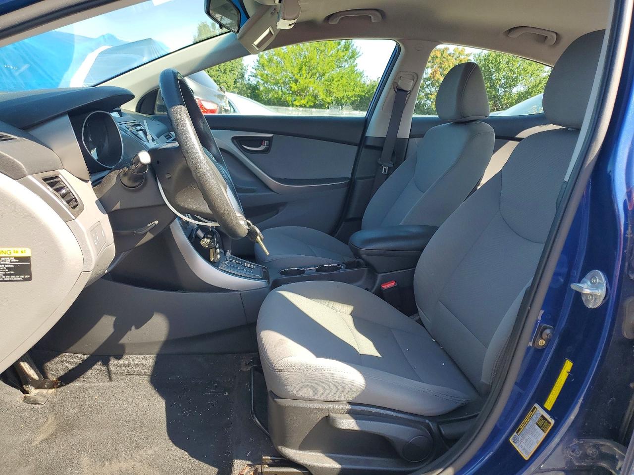 2013 Hyundai Elantra Gls Синий vin: KMHDH4AE1DU519757