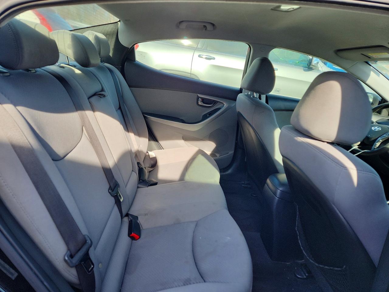2013 Hyundai Elantra Gls Black vin: KMHDH4AE1DU567663