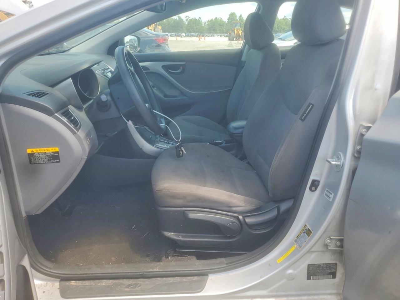 2013 Hyundai Elantra Gls Серебряный vin: KMHDH4AE1DU582549