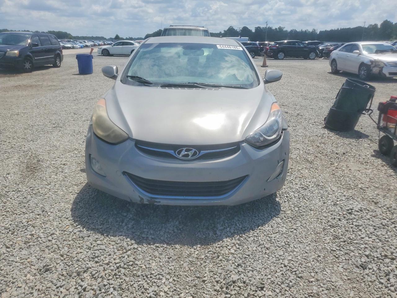 2013 Hyundai Elantra Gls Серебряный vin: KMHDH4AE1DU582549