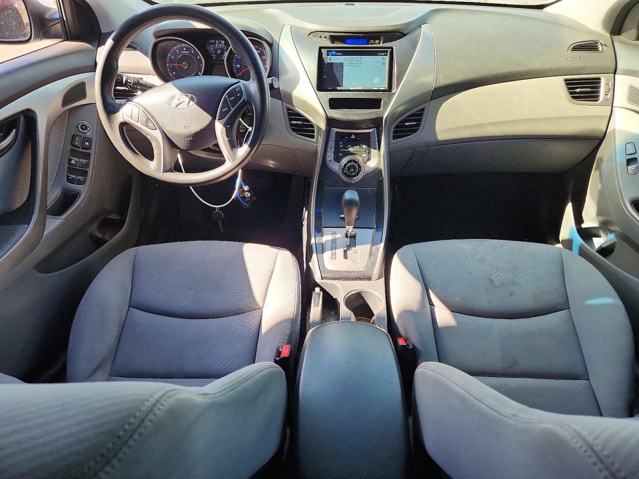 2013 Hyundai Elantra Gls Silver vin: KMHDH4AE1DU604078