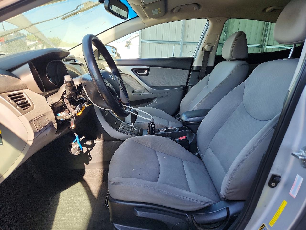 2013 Hyundai Elantra Gls Silver vin: KMHDH4AE1DU604078