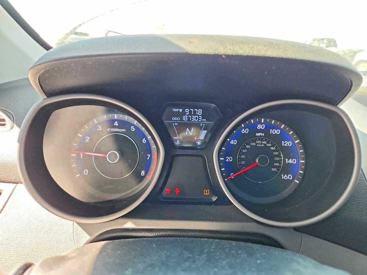 2013 Hyundai Elantra Gls Silver vin: KMHDH4AE1DU604078