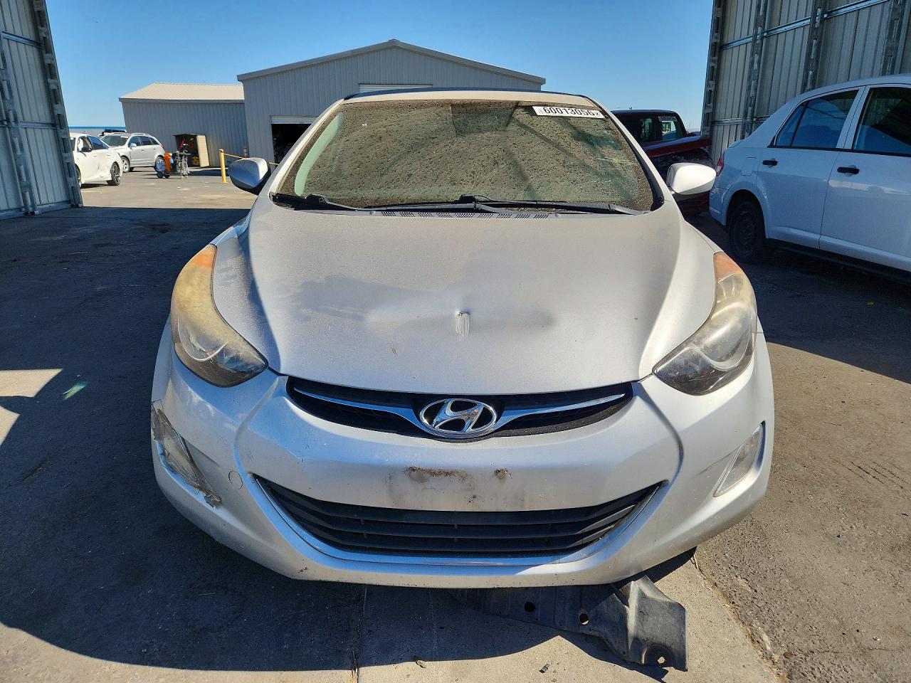 2013 Hyundai Elantra Gls Silver vin: KMHDH4AE1DU604078