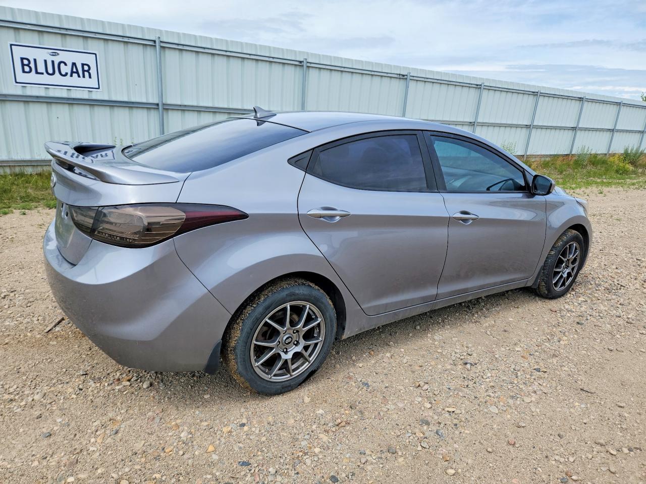 2013 Hyundai Elantra Gls Silver vin: KMHDH4AE1DU623391