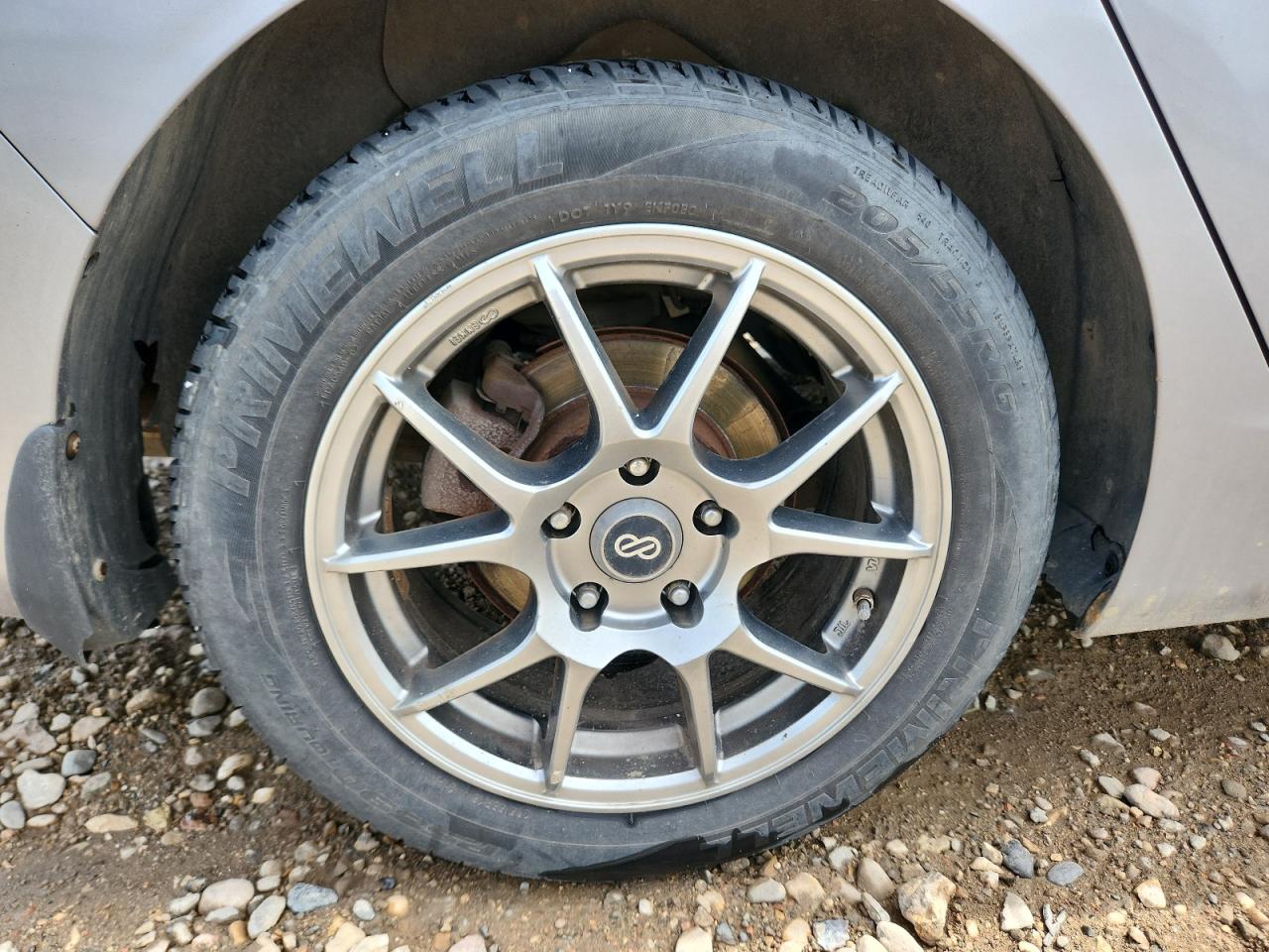 2013 Hyundai Elantra Gls Silver vin: KMHDH4AE1DU623391 Damage: Right Rear Wheel, Curb Rash, 4 To 5 Inches