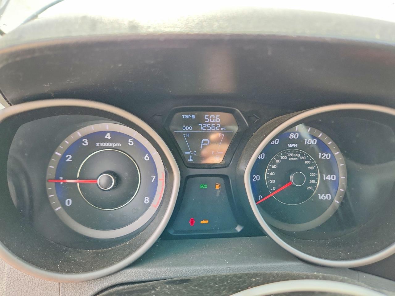 2013 Hyundai Elantra Gls Silver vin: KMHDH4AE1DU623391
