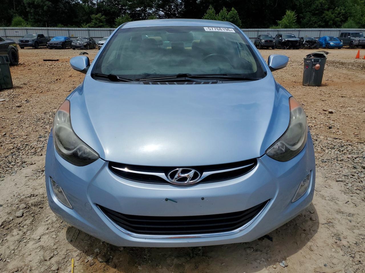 2013 Hyundai Elantra Gls Blue vin: KMHDH4AE1DU640918