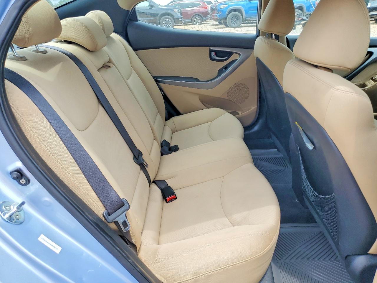 2013 Hyundai Elantra Gls Blue vin: KMHDH4AE1DU640918