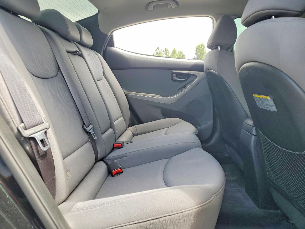 2013 Hyundai Elantra Gls Black vin: KMHDH4AE1DU654138