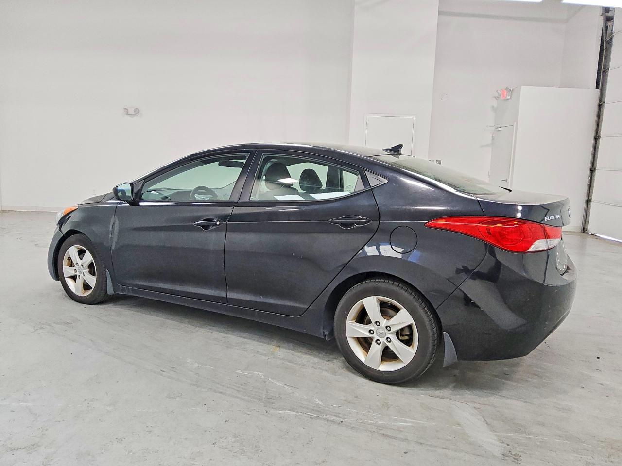2013 Hyundai Elantra Gls Black vin: KMHDH4AE1DU656410