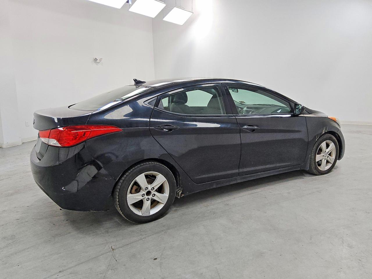 2013 Hyundai Elantra Gls Black vin: KMHDH4AE1DU656410