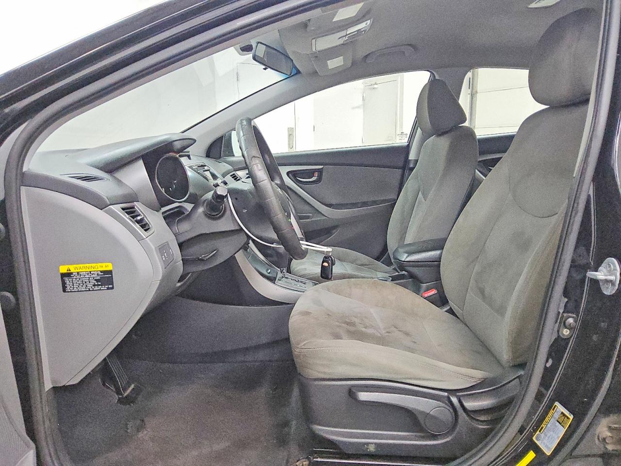 2013 Hyundai Elantra Gls Black vin: KMHDH4AE1DU656410