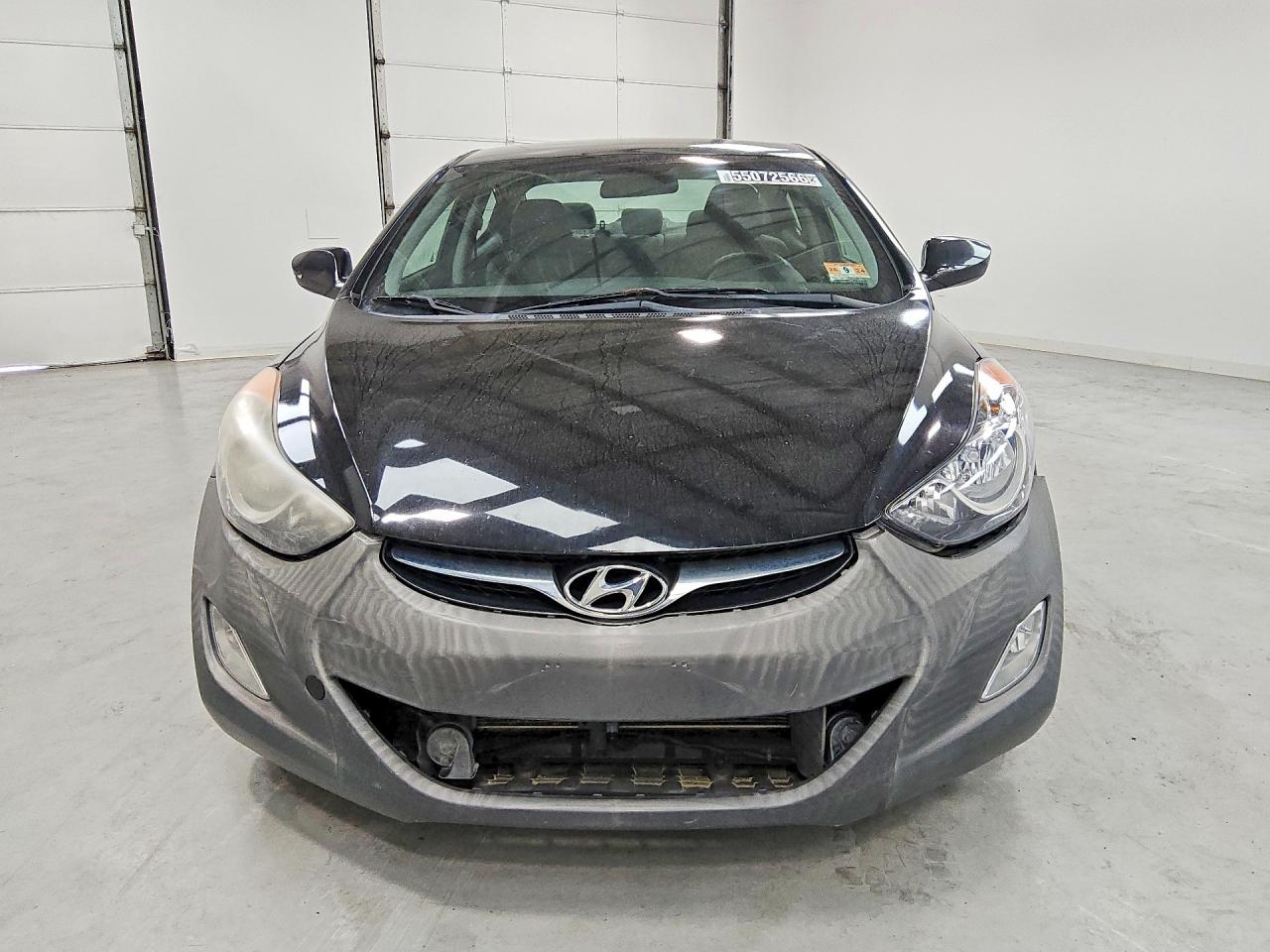 2013 Hyundai Elantra Gls Black vin: KMHDH4AE1DU656410