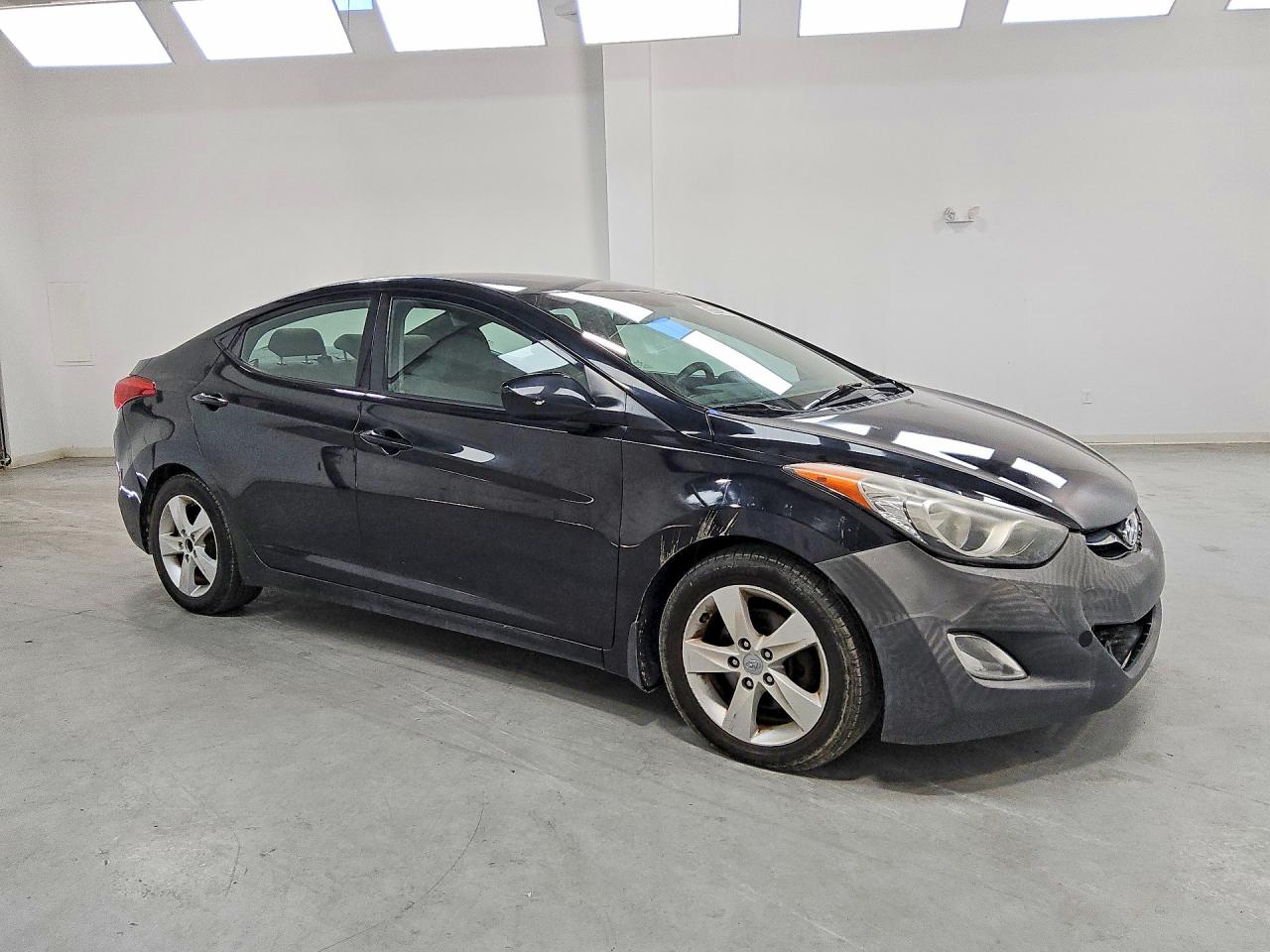 2013 Hyundai Elantra Gls Black vin: KMHDH4AE1DU656410