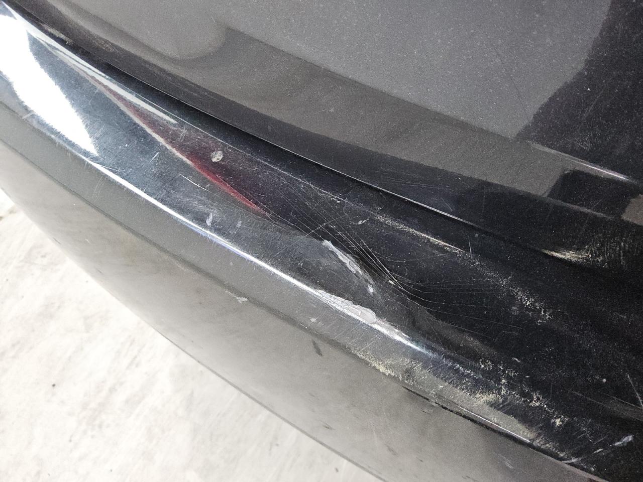 2013 Hyundai Elantra Gls Black vin: KMHDH4AE1DU656410 Damage: Rear Bumper/Cover, Dent(S) W/ Paint Dmg, 7 To 8 Inches