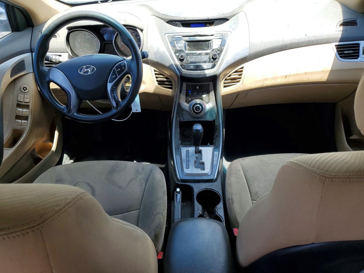 2013 Hyundai Elantra Gls Blue vin: KMHDH4AE1DU726648